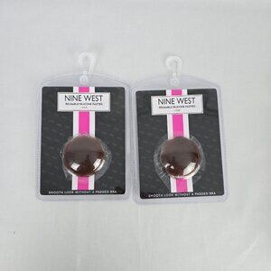 Nine West Reusable Mocha Silicone Pasties Nipple Covers 2 Pc